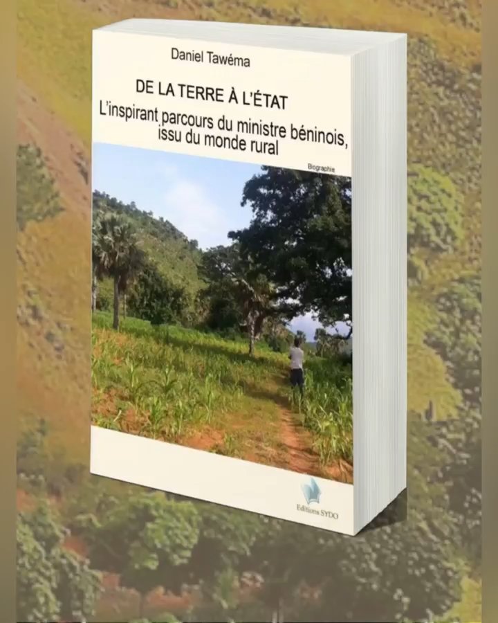 Couverture du livre « De la terre à l'État » de Daniel Tawéma, Éditions SYDO